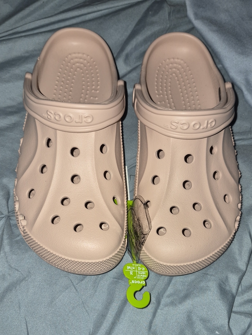 CROCS Classic Clogs in Pale Pink Womens Size 10 Nwt